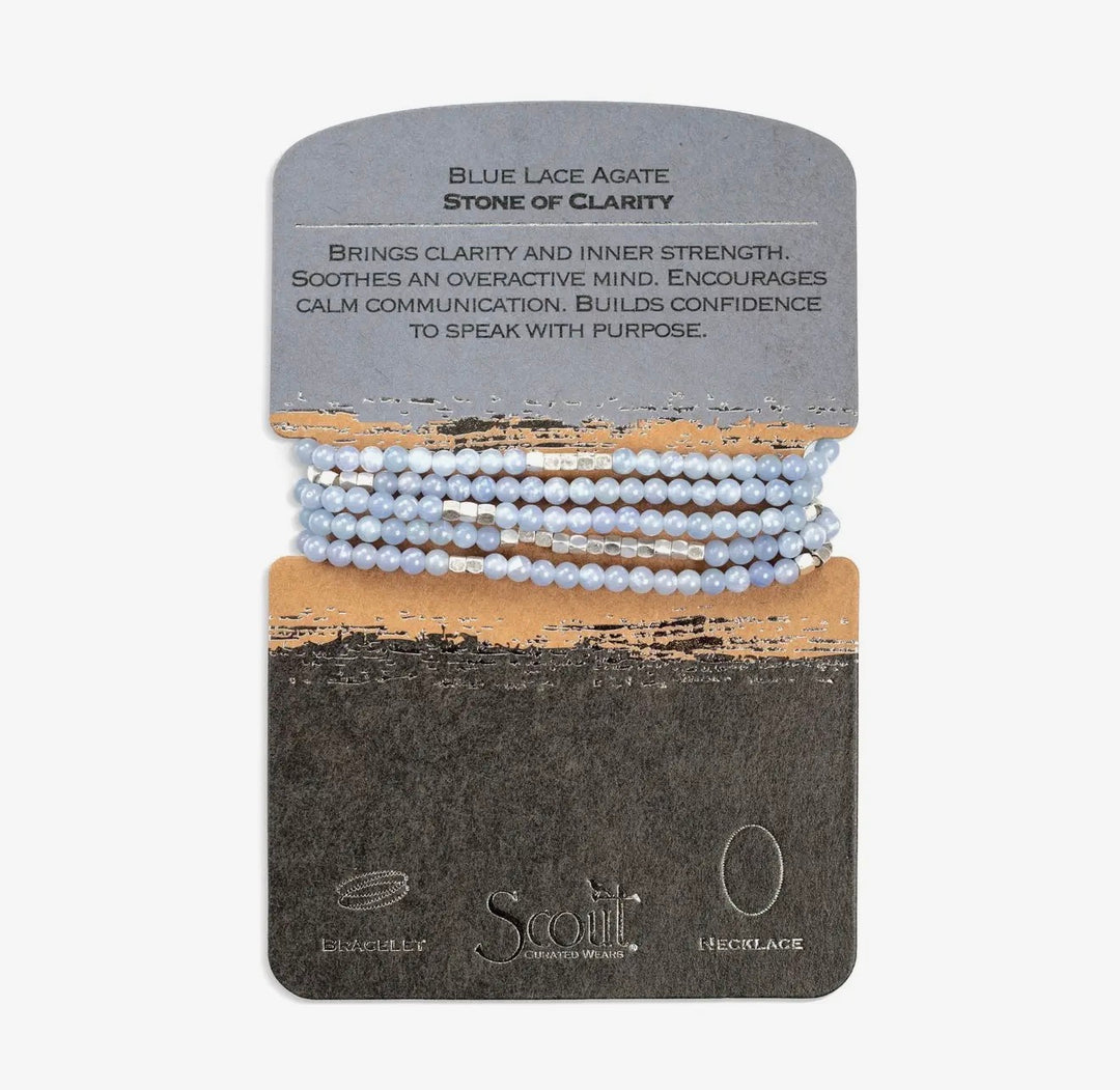Stone Wrap Bracelet/Necklace