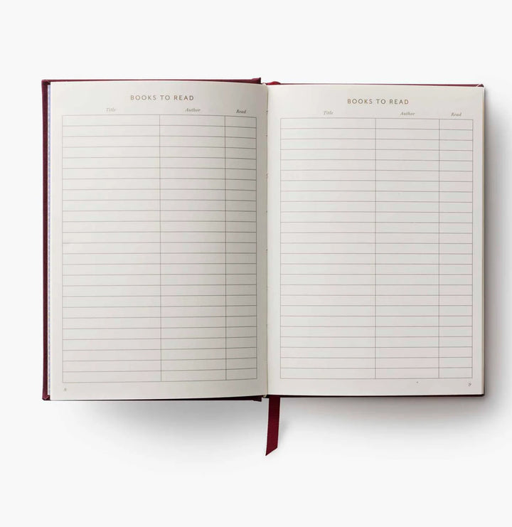 Classic Reader Book Journal