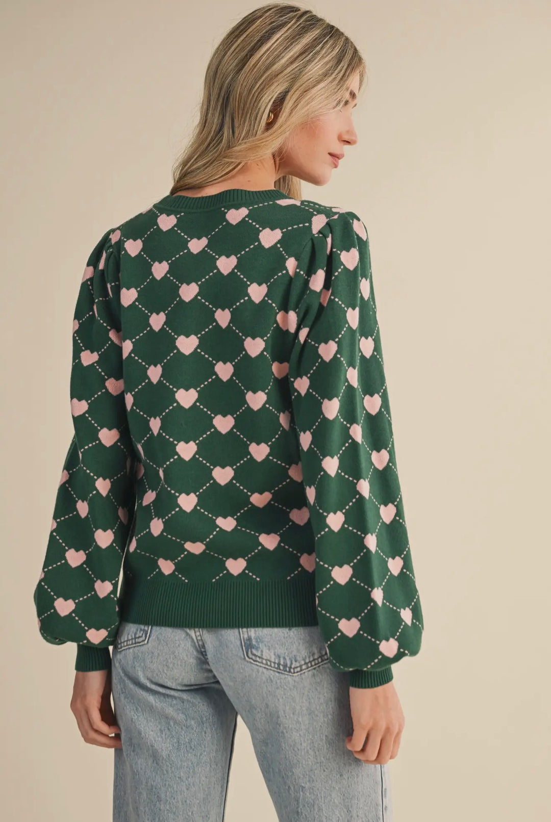 The Sweetheart Argyle Sweater