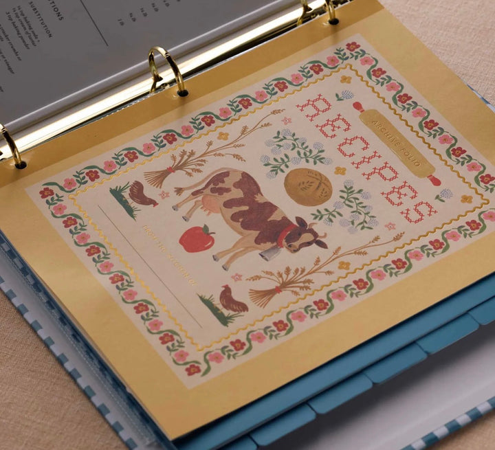 Farmhouse Keepsake Recipe Binder