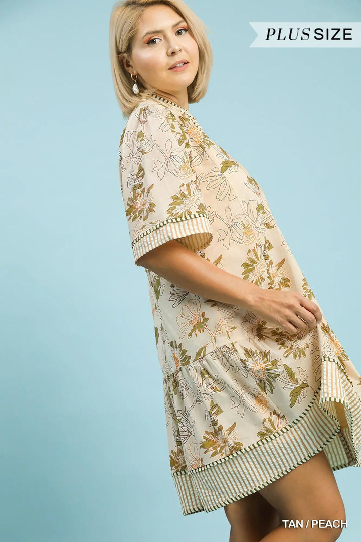 Meadow Bloom Tiered Dress
