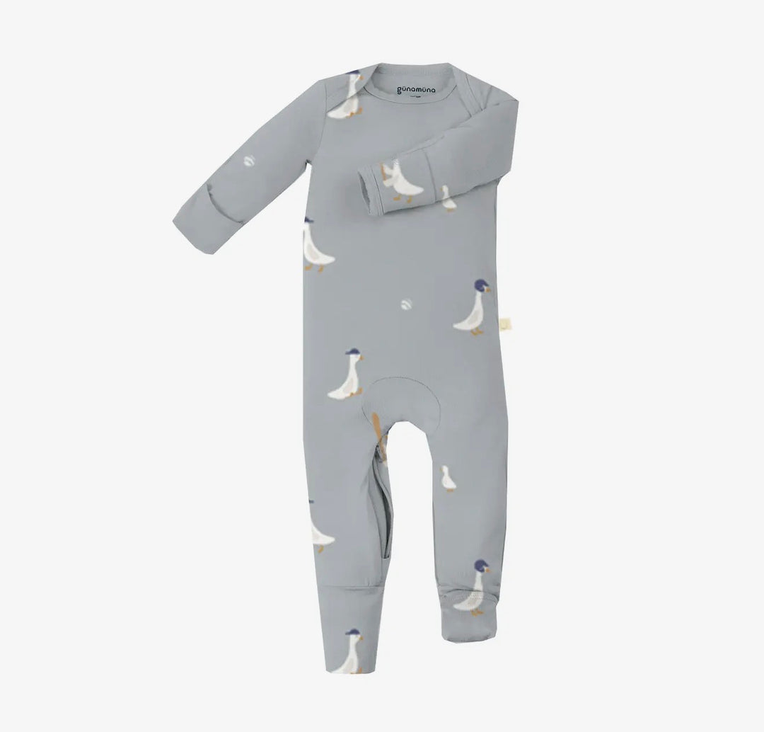 Baseball Goose Convertible Onesie