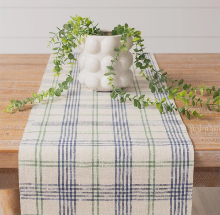 Lakehouse Plaid Table Runner