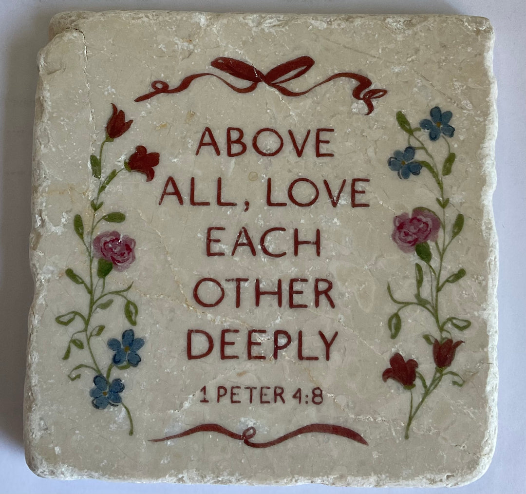 Scripture Stone Coasters