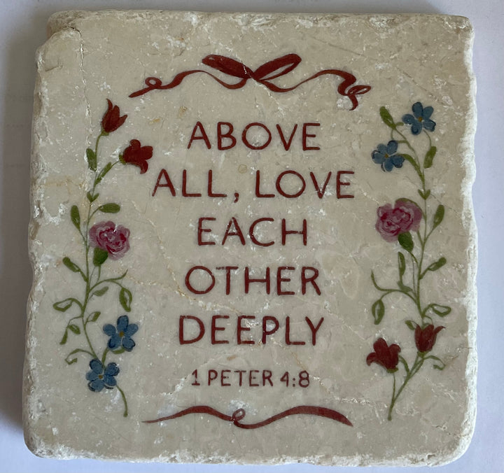 Scripture Stone Coasters