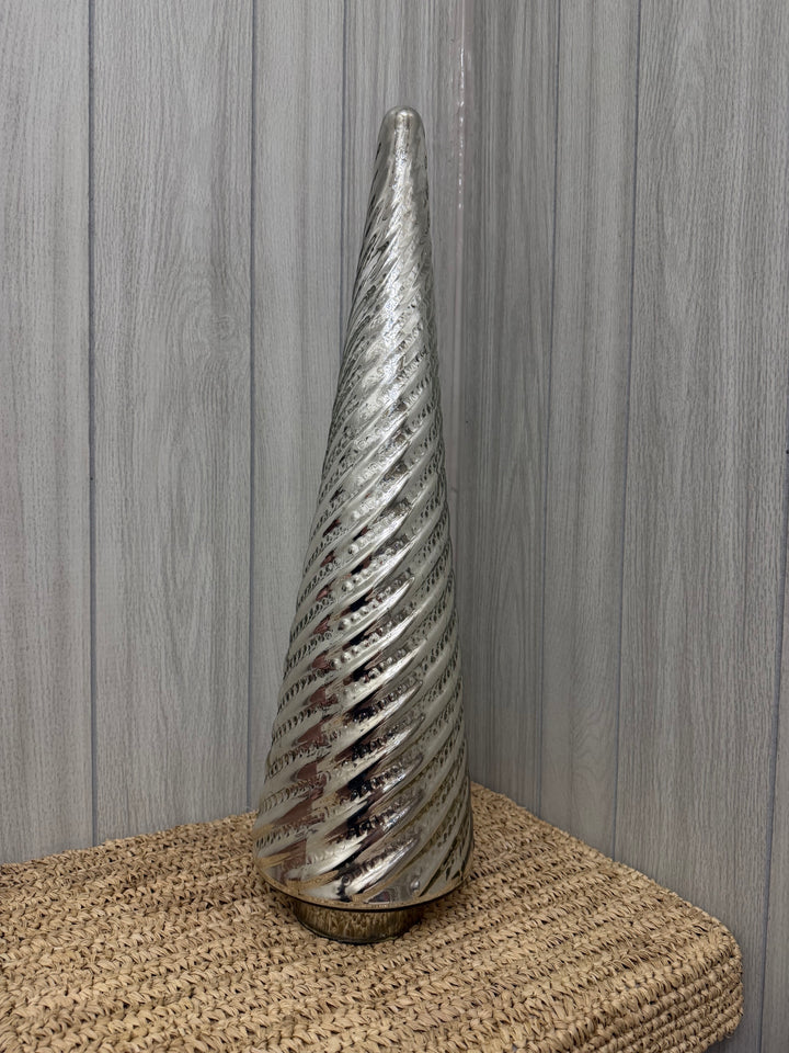 Radiant Mercury Glass Tree Collection