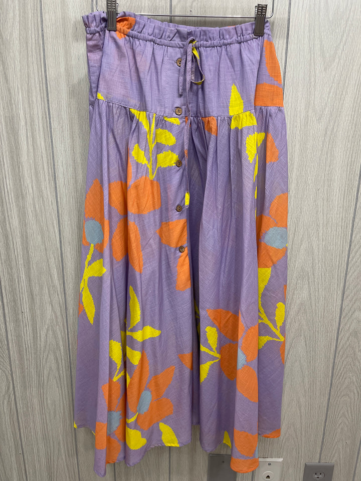 Purple Wildflowers Skirt