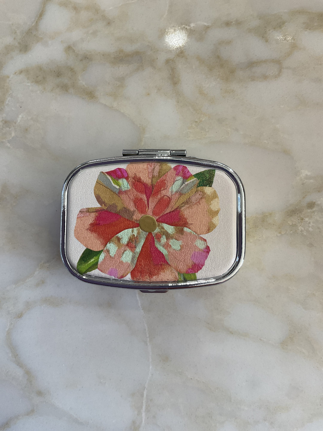 Elisabeth Hays Floral Pill Box