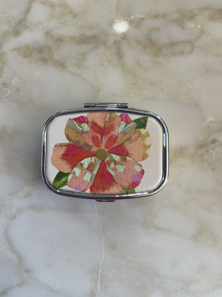 Elisabeth Hays Floral Pill Box
