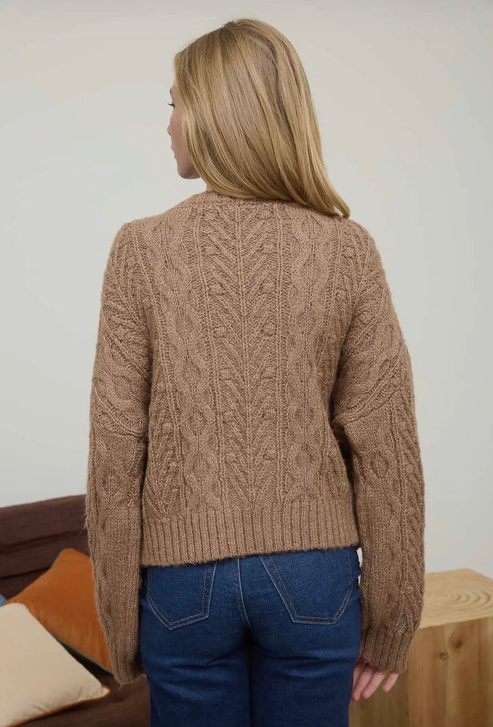 Velvet Romance Bow Cardigan