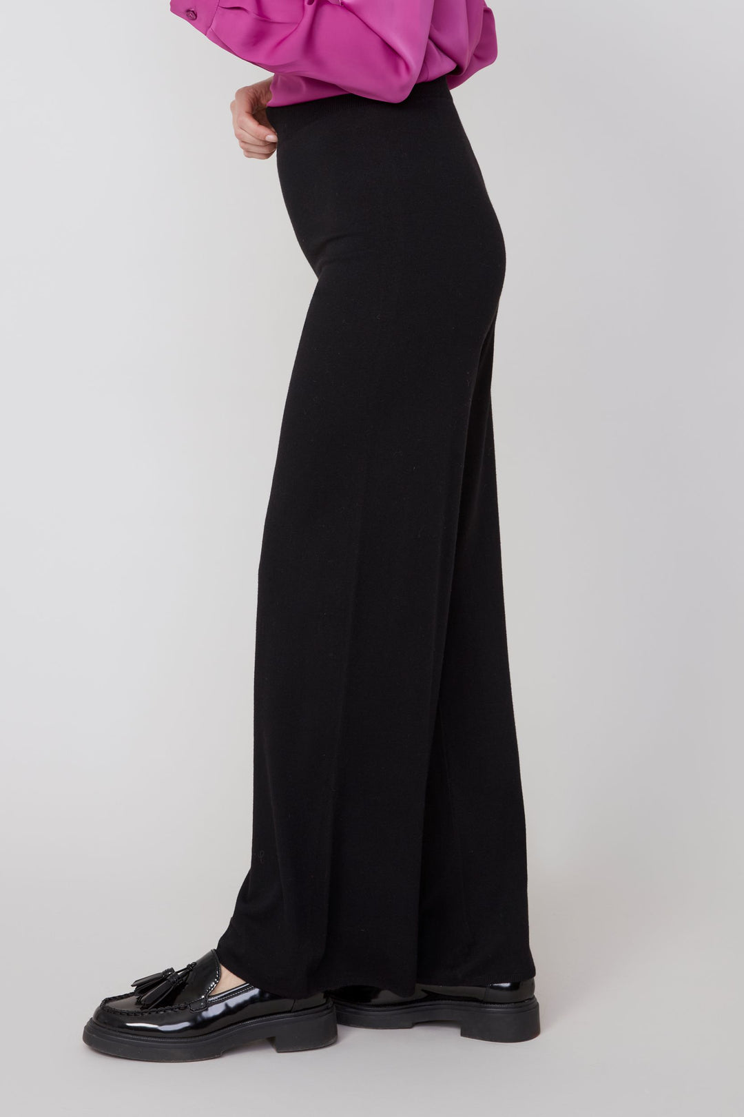 Power Play Wide-Leg Pant – Black