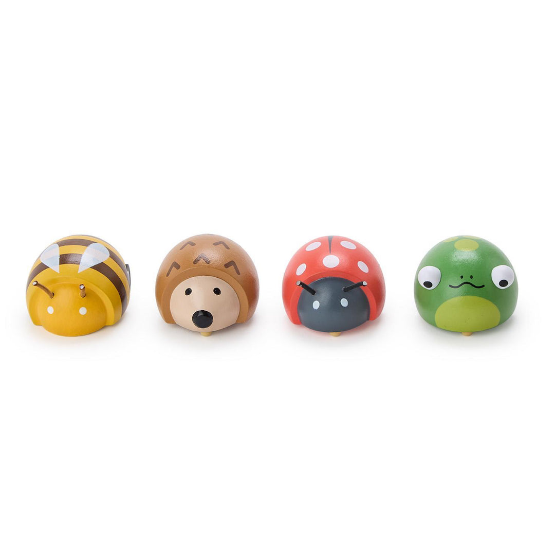 Garden Critters Wooden Pull-Back Toy