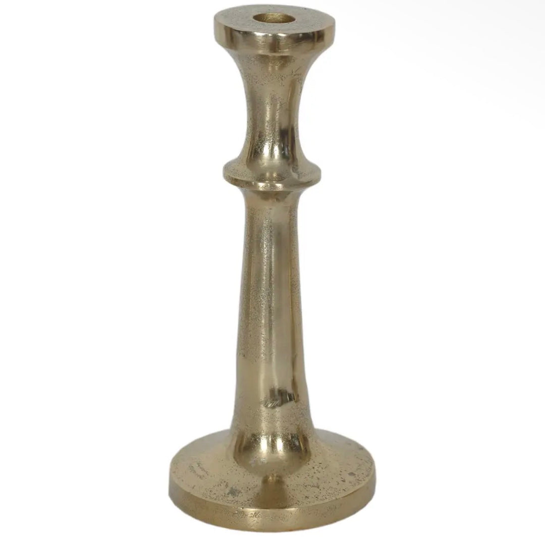Vintage Gold Taper Candle Holders