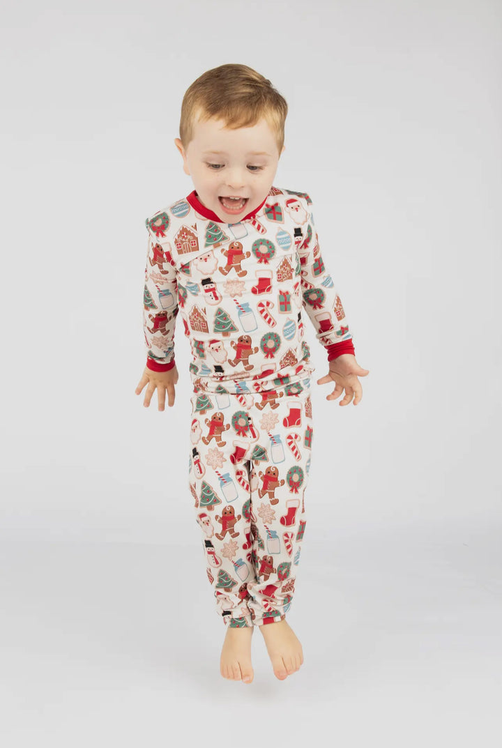 Milk & Cookies Bamboo PJ Set - Kids