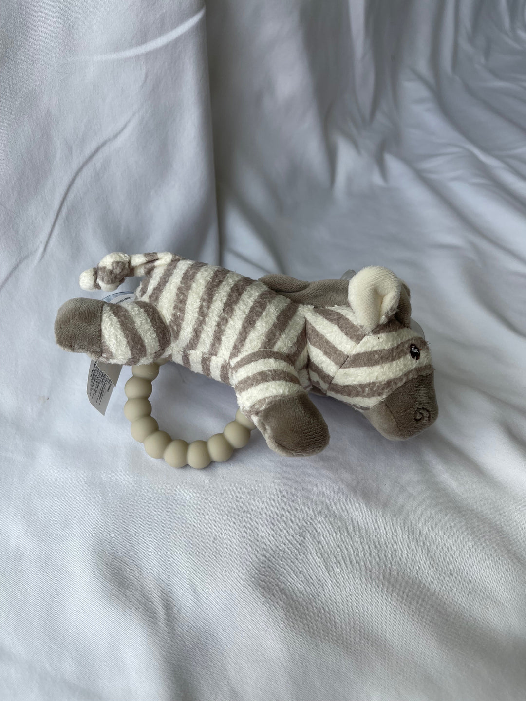 Zebra Teether Rattle