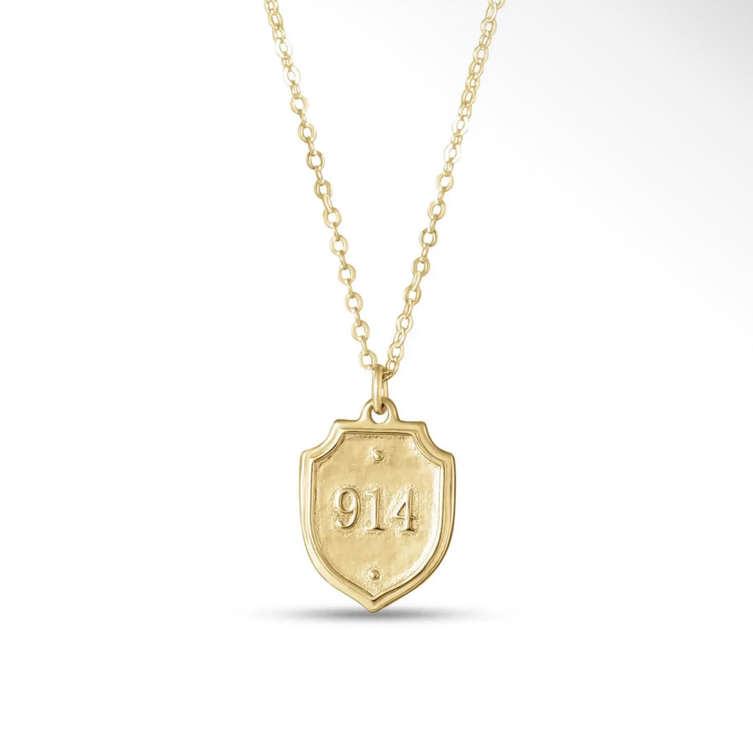 Madison Sterling Gold Pendant Necklace