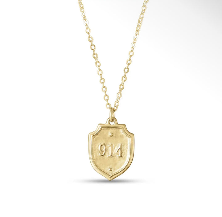 Madison Sterling Gold Pendant Necklace