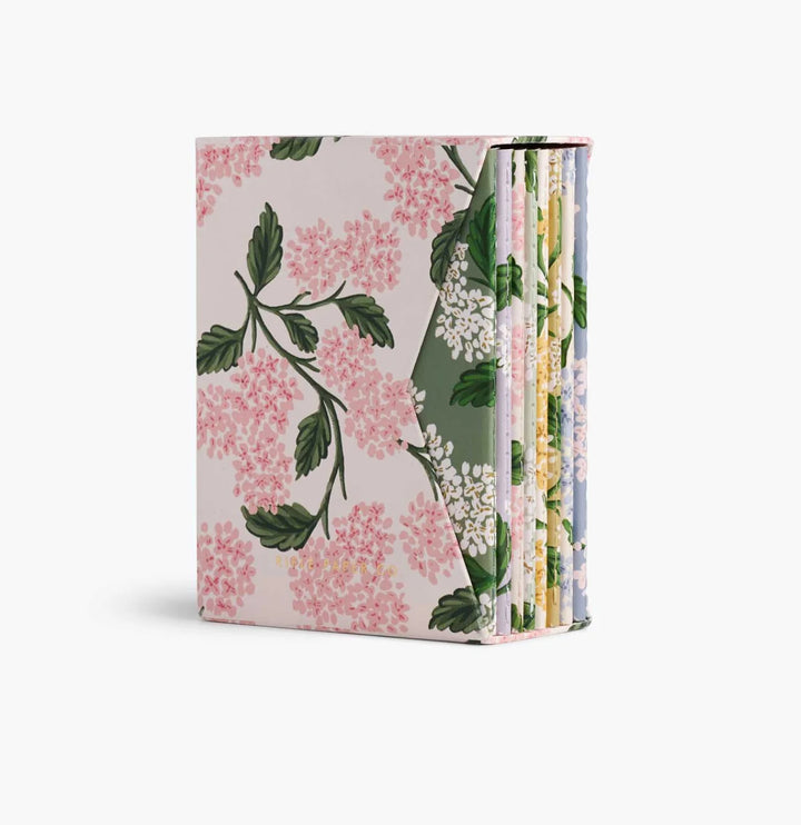 Hydrangea Pocket Notebook Set