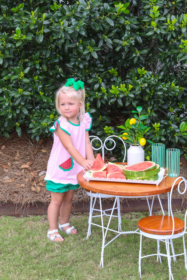 Sweet Slice Ruffle Short Set