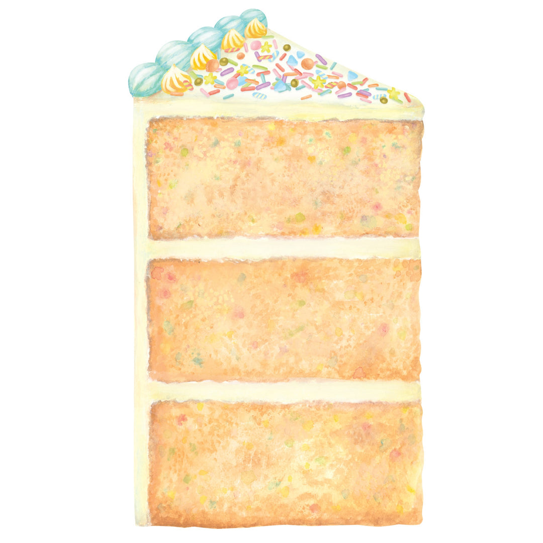 Celebration Cake Slice Table Accent