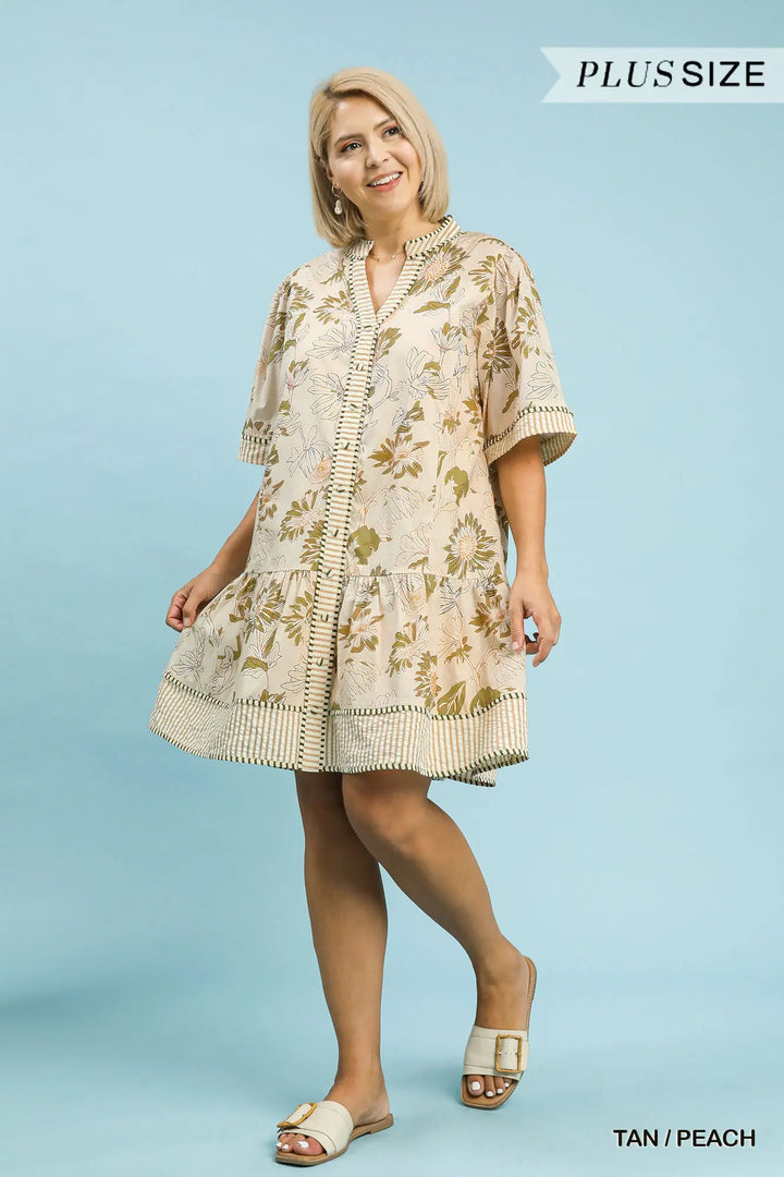 Meadow Bloom Tiered Dress