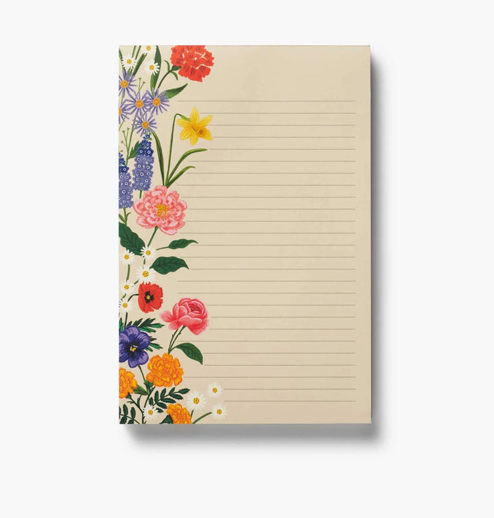 Garden Bloom Tear-Off Notepad