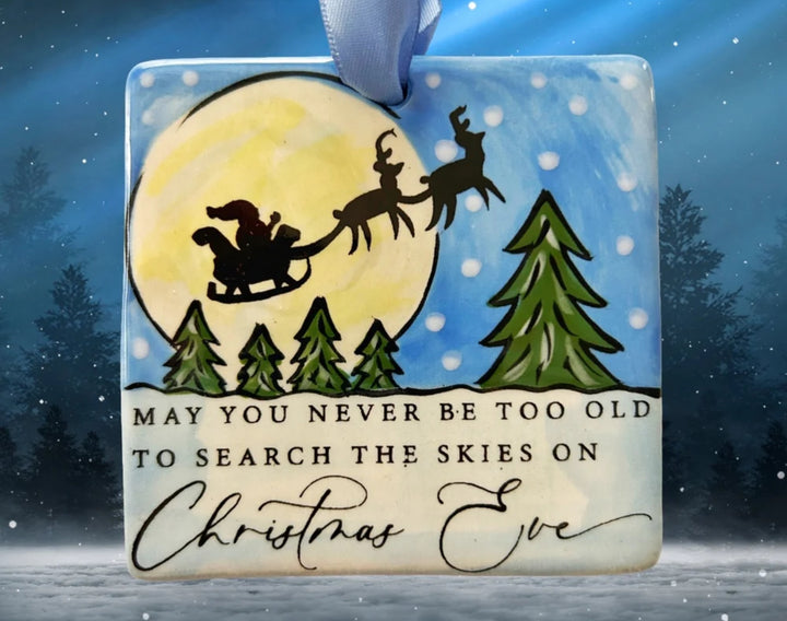 Hand Painted Disc Ornament Collection