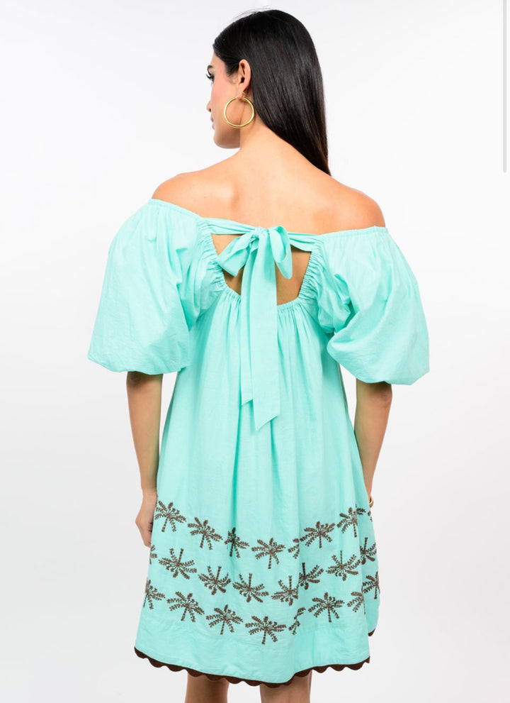 Sea Breeze Palms Dress