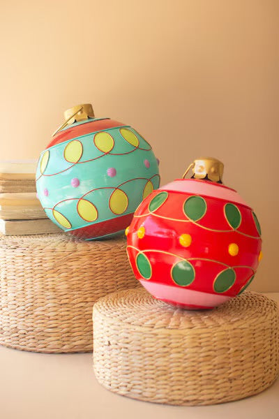 Merry & Bright Oversized Ornament Décor
