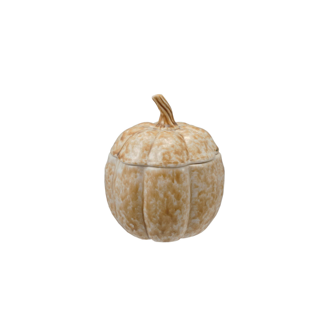 Harvest Pumpkin Stoneware Jar