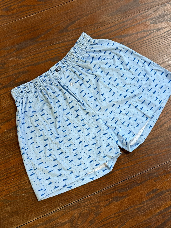 Fishing Print Performance Boxers