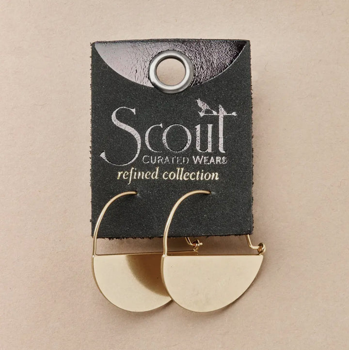 Lunar Hoop Earrings