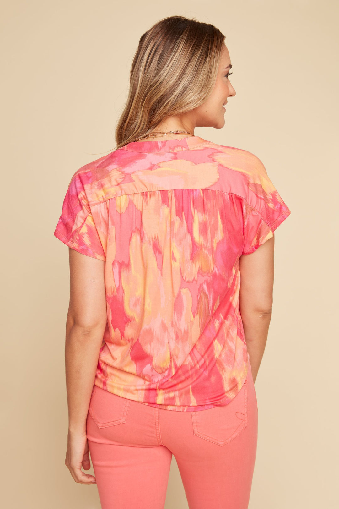Coral Waves Top