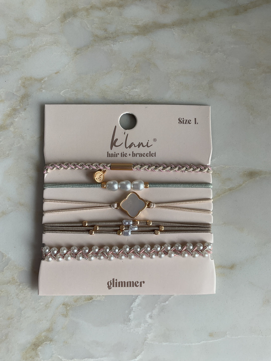 Hair Tie Bracelet Set