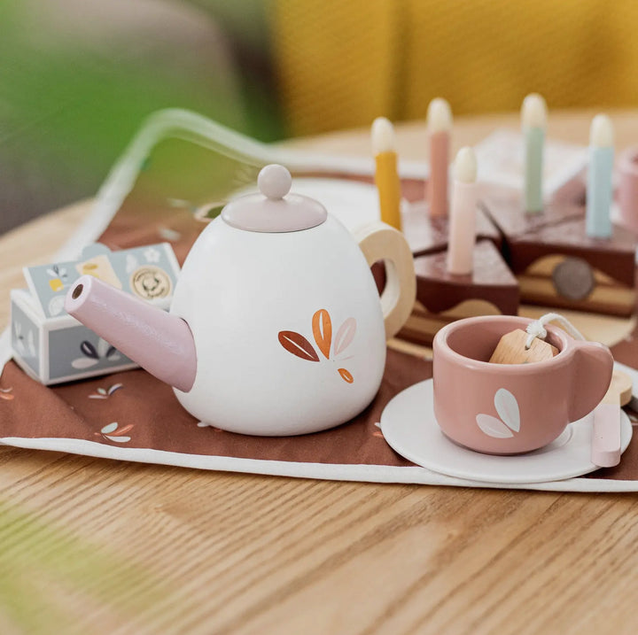 Wooden Birthday Tea Party Set