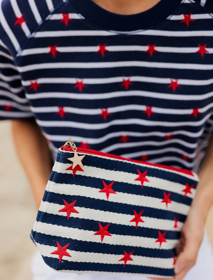 Morgan Star Zippered Pouch