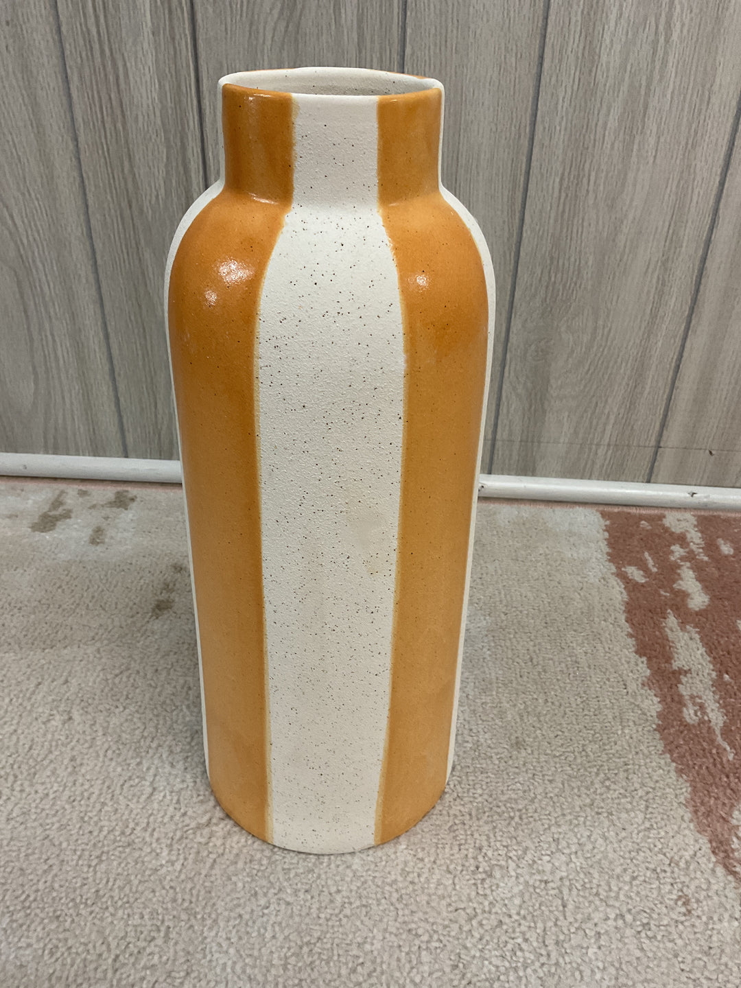 Ceramic Striped Vase Collection