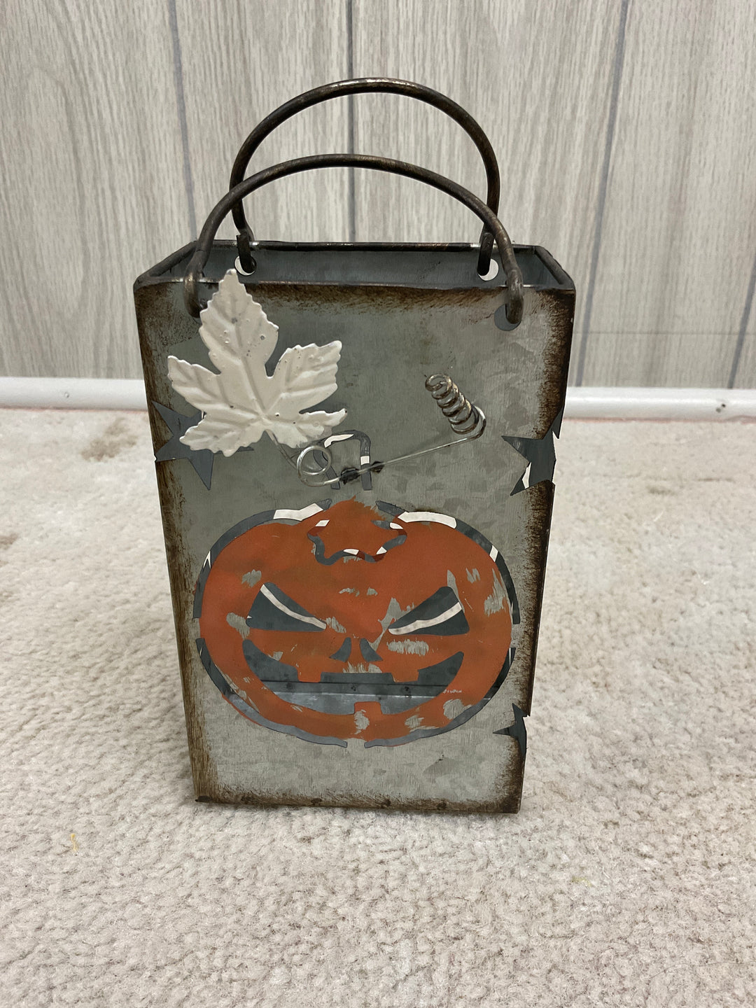 Tin Jack-O-Lanterns