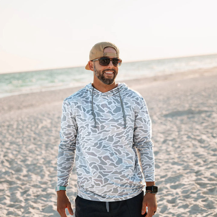 Performance Hoodie – White Camo