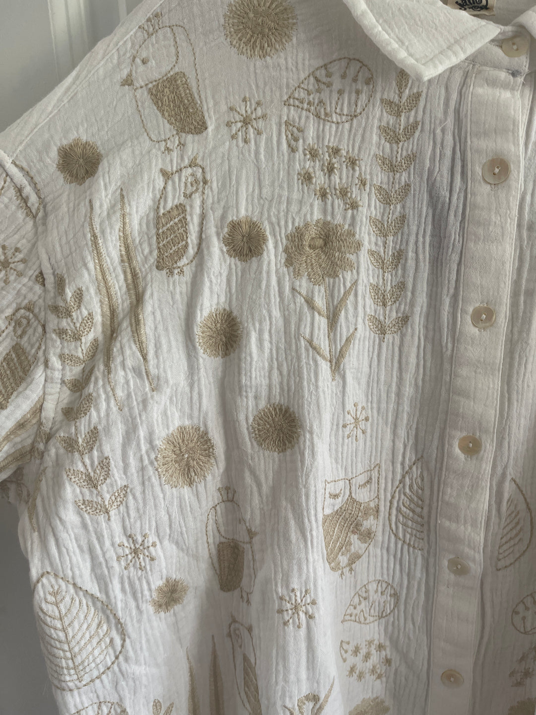 Flock of Birds Button Up