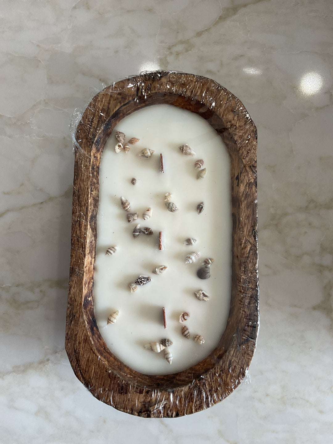 Dough Bowl Hand Poured Candle - Small