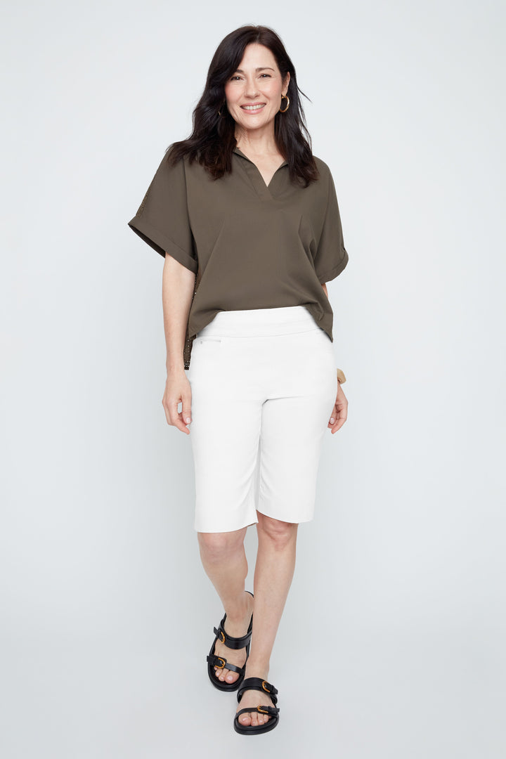 Stone Harbor Tailored Bermuda Shorts