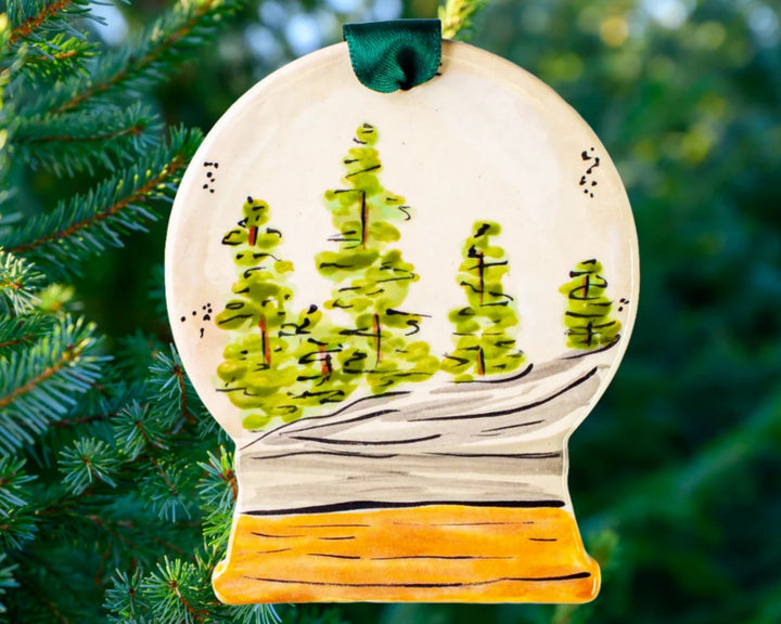 Hand Painted Disc Ornament Collection