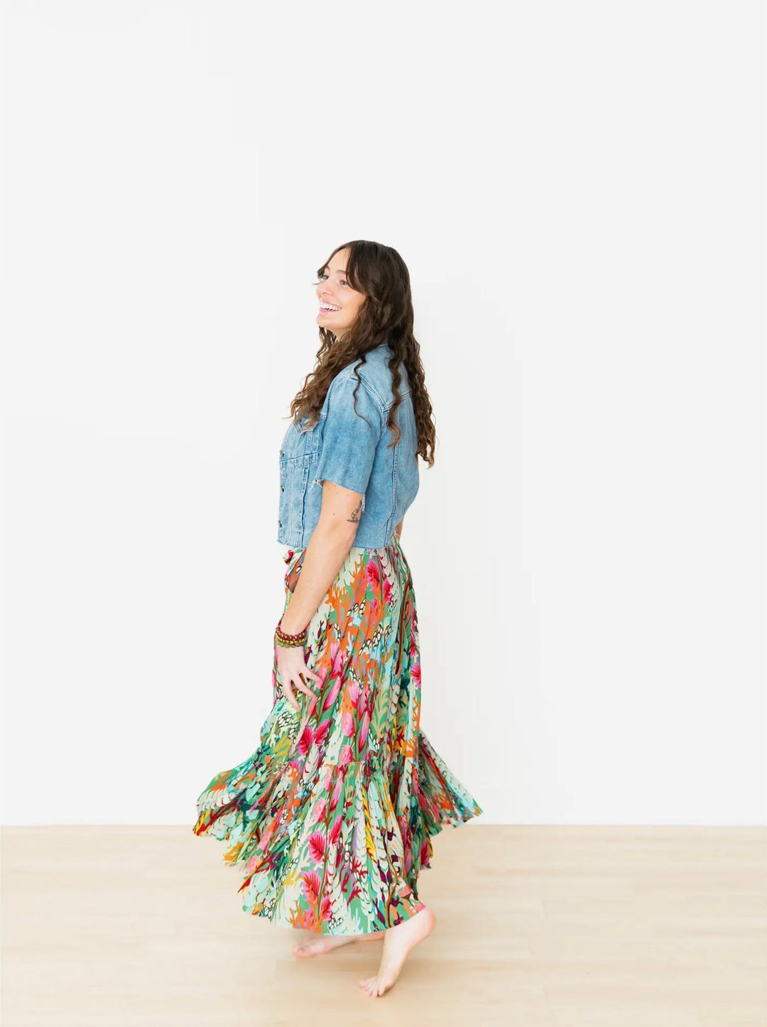 Enchanted Forest 3-Way Wrap Skirt