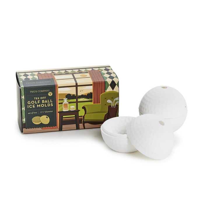 Tee Off Golf Ball Ice Molds – Set of 2