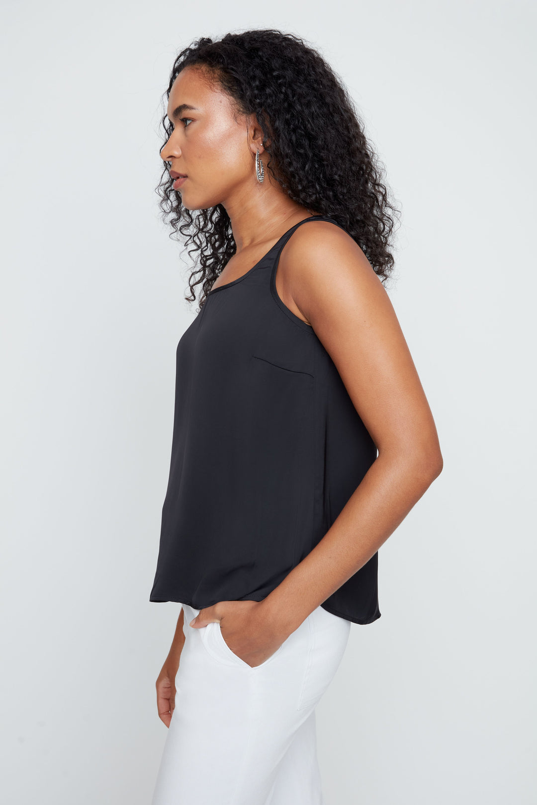 Essential Black Flow Tank