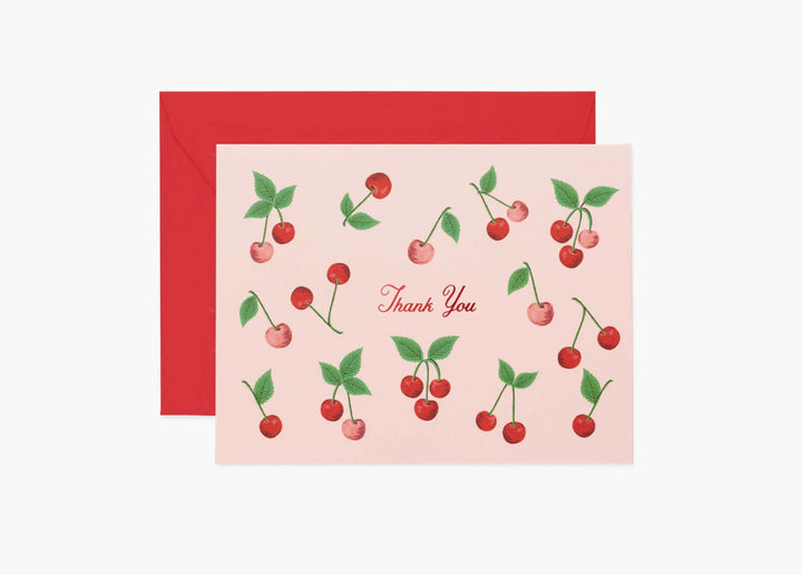 Cherry Thank You Card Boxed Set