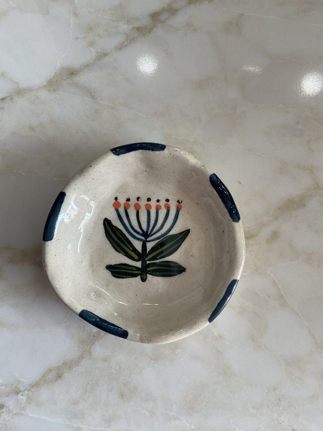 Mini Floral Trinket Dishes