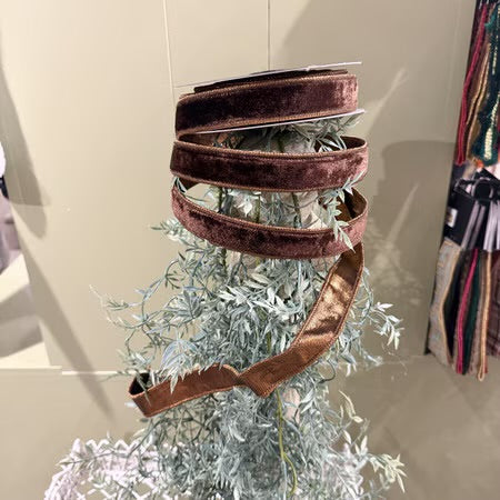 John Mark Enterprises: Chocolate Velvet Ribbon