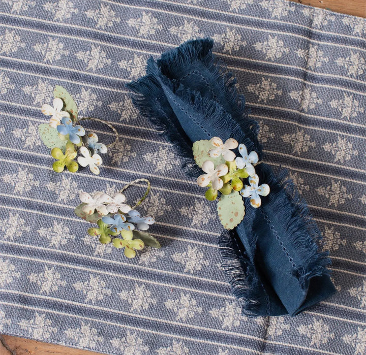 Dainty Hydrangea Napkin Ring
